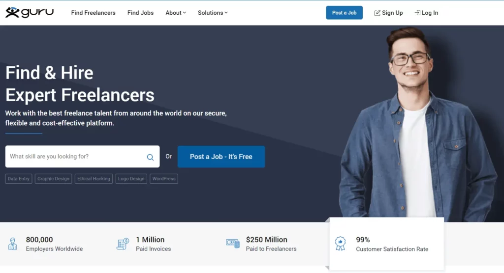 Guru Freelancing website Best Freelancing Websites for Beginners
