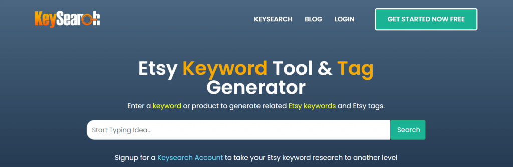 best etsy seo tool keysearch